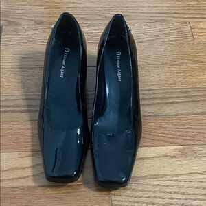 Etienne Aigner Glossy Black Heels